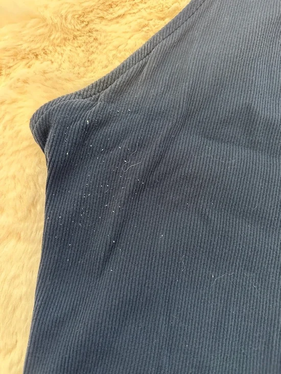 Nike x SoulCycle high-neck cropped blue tank top, size large - Picture 3 of 9